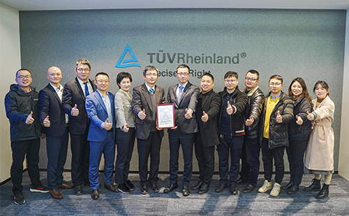 爱游戏平台电气获TÜV莱茵全球首张输配电领域碳足迹证书